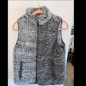 Furry vest from Francescas
